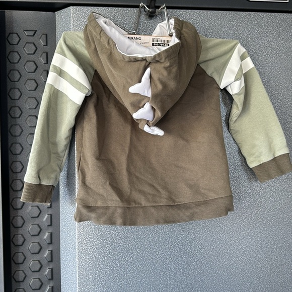 Tommy Bahama spiked dinosaur hoodie & sweatpants Sz 12 months - Picture 9 of 10